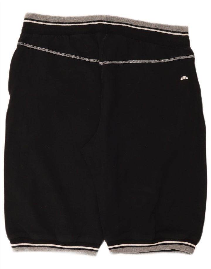 Męskie spodenki sportowe Ellesse, duże, czarne, bawełniane