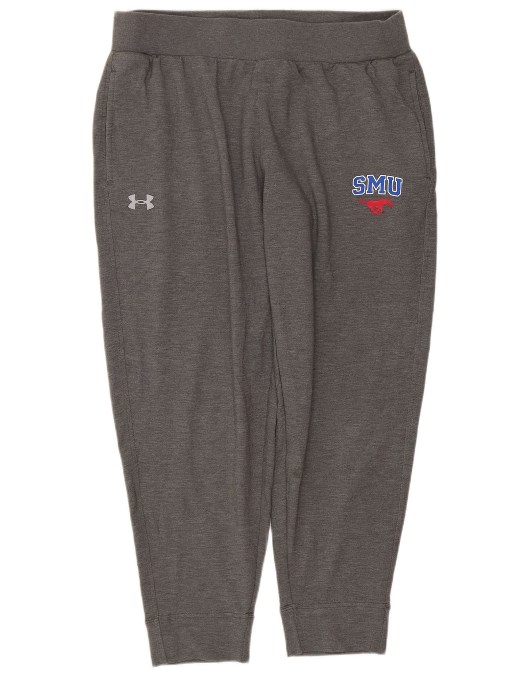 Męskie spodnie dresowe UNDER ARMOUR SMU Mustangs, duże, szare