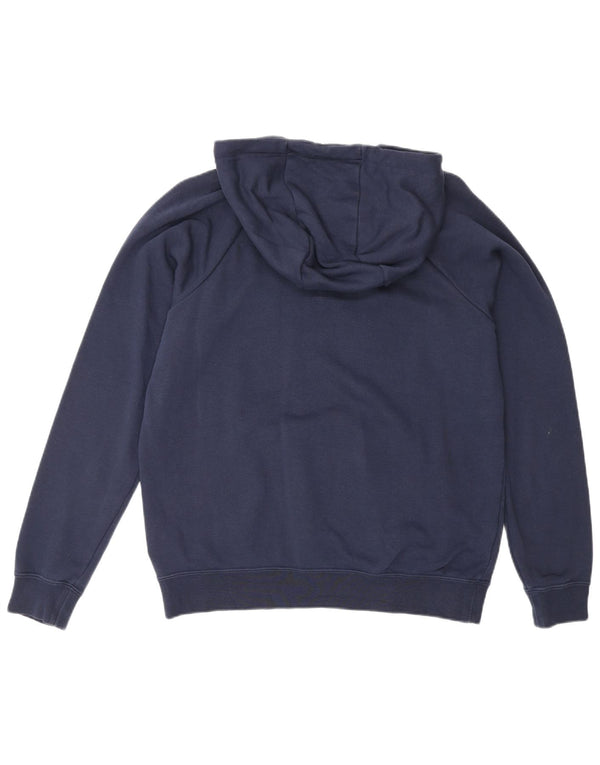 Męski sweter z kapturem NIKE, mały, granatowy, bawełniany