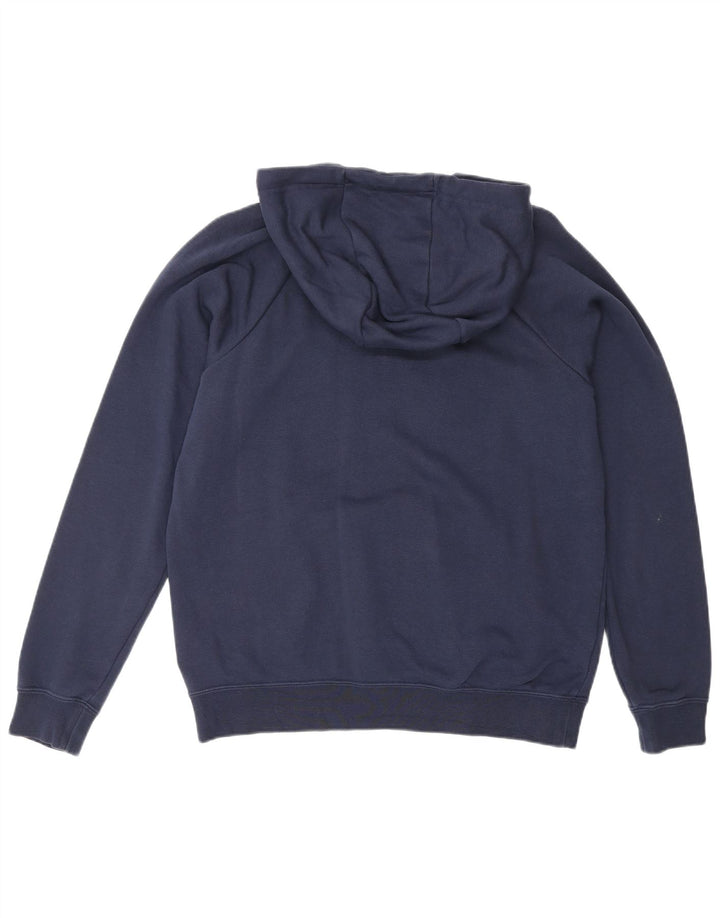 Męski sweter z kapturem NIKE, mały, granatowy, bawełniany
