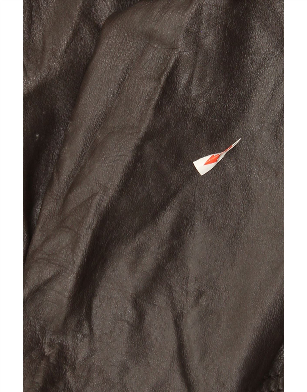 Vintage męska kurtka skórzana IT 48 średniej wielkości brązowa skóra