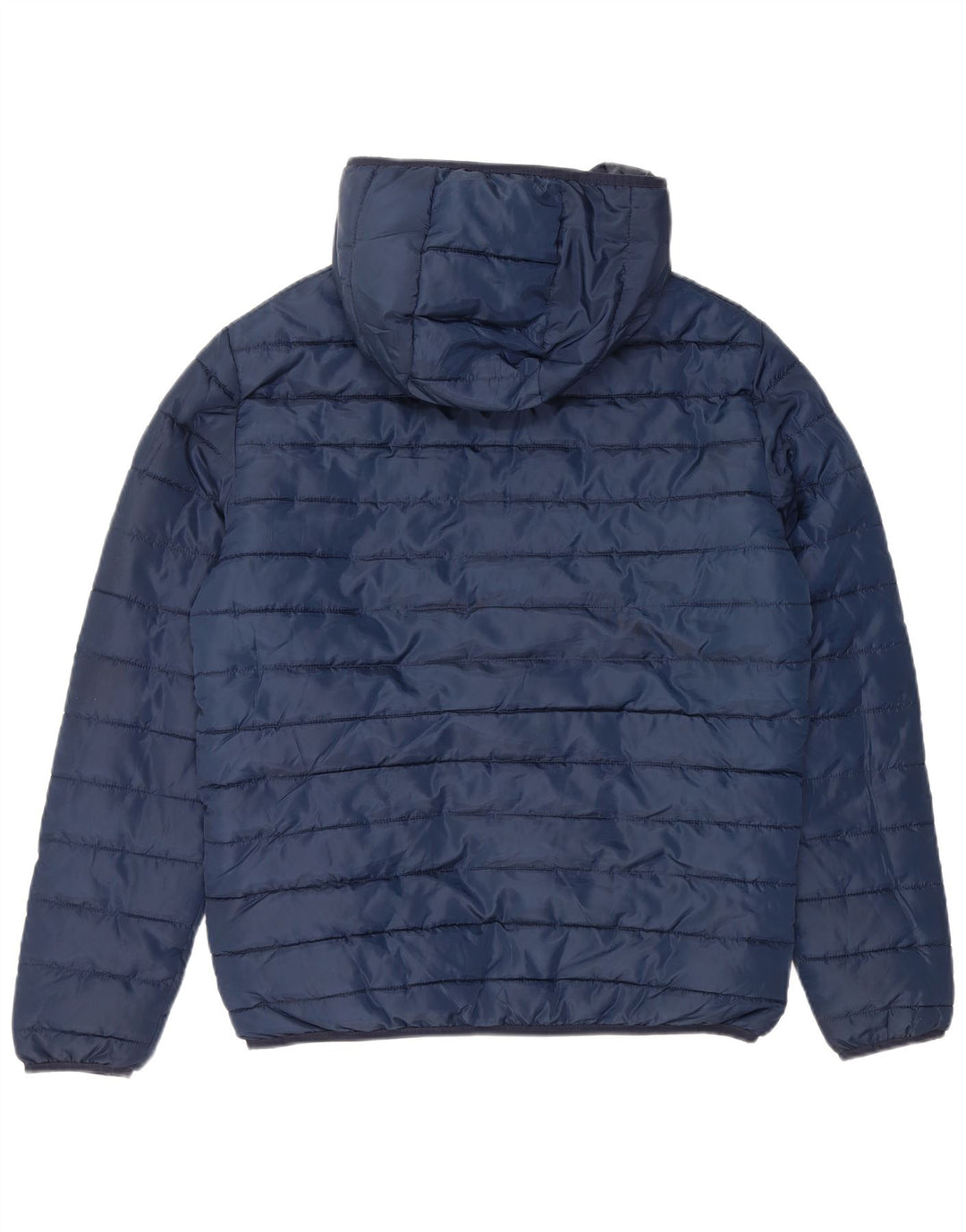 Męska ocieplana kurtka z kapturem JACK & JONES UK 38, średni granatowy poliester