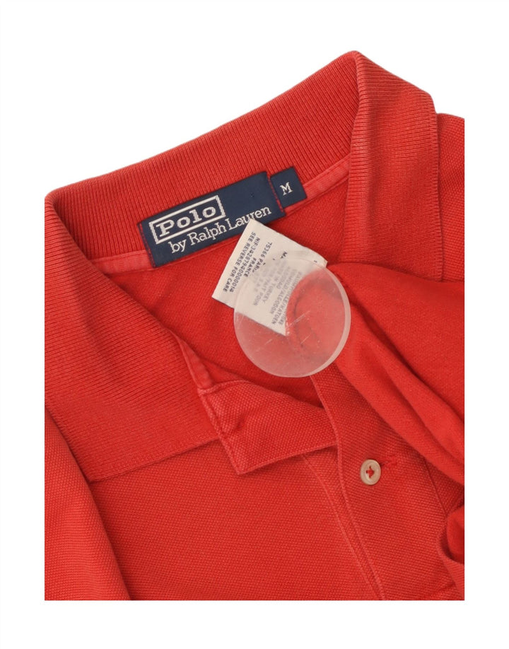 POLO RALPH LAUREN Męska koszulka polo w kolorze średnio czerwonym, bawełniana