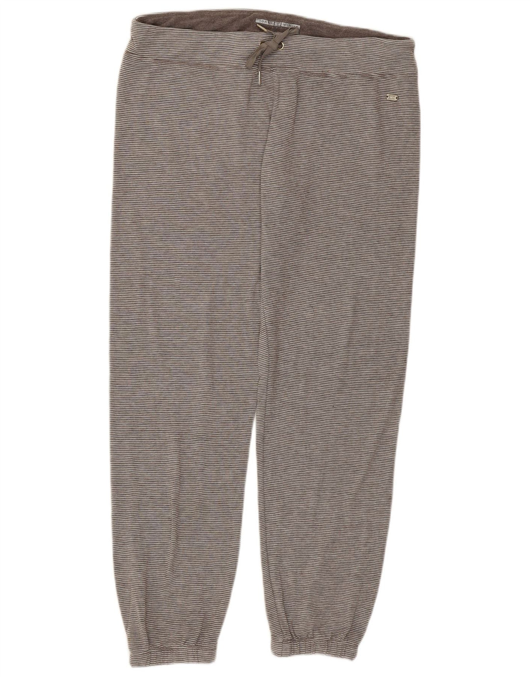 Damskie spodnie dresowe TOMMY HILFIGER Joggers UK 16, duże, szare
