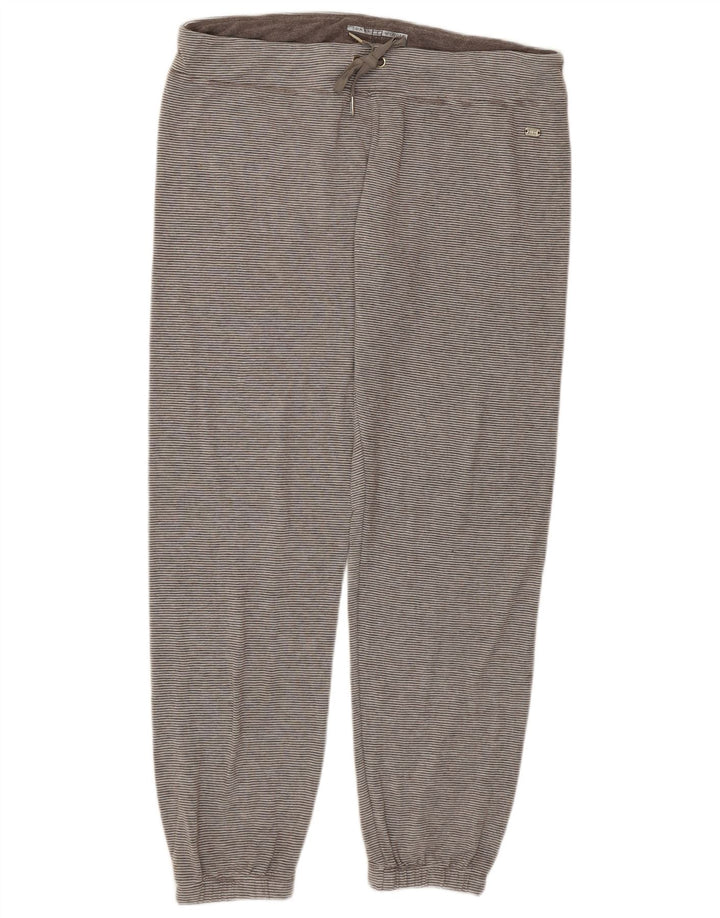 Damskie spodnie dresowe TOMMY HILFIGER Joggers UK 16, duże, szare