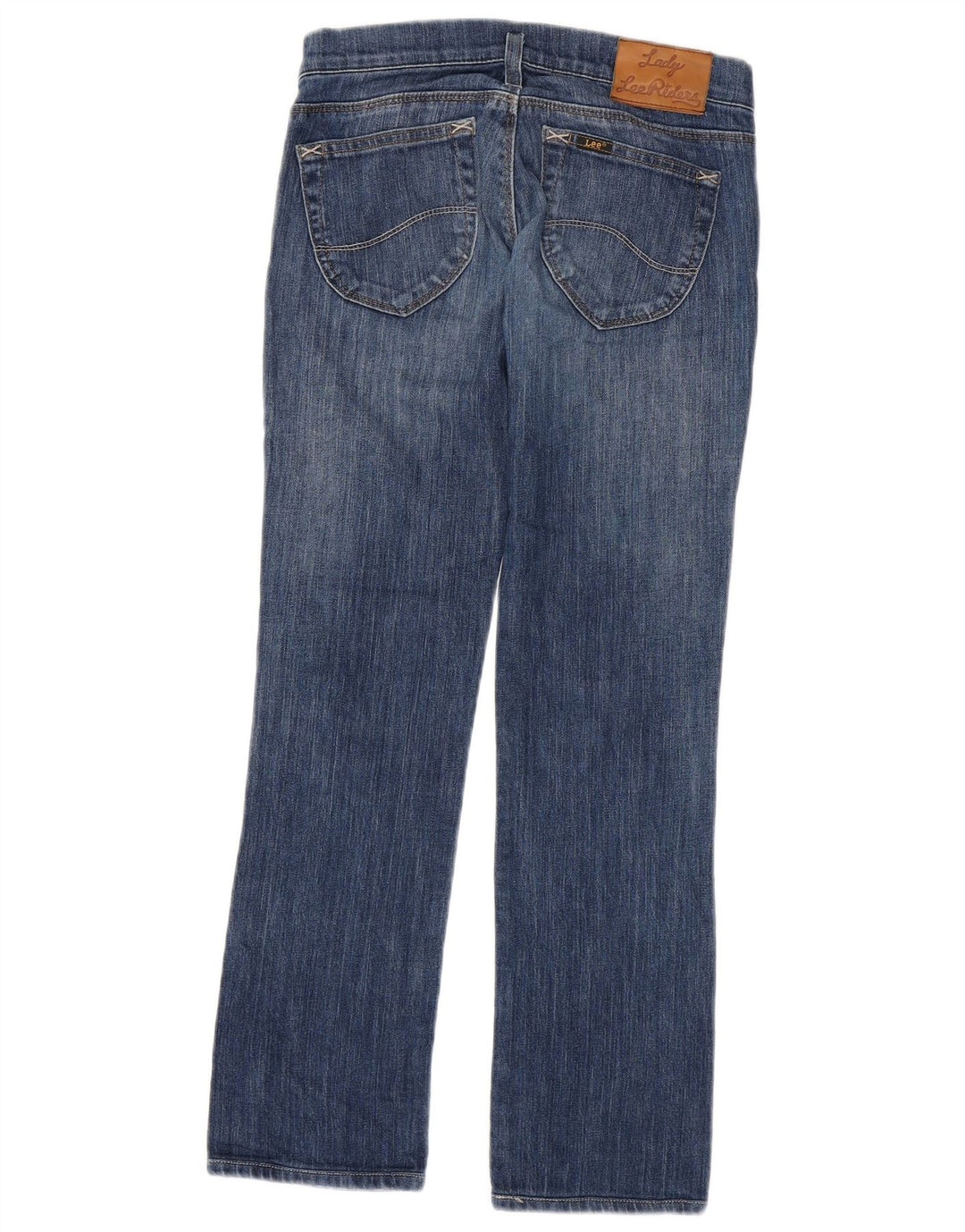 LEE Damskie jeansy Lynn Bootcut W25 L29 Niebieskie bawełniane