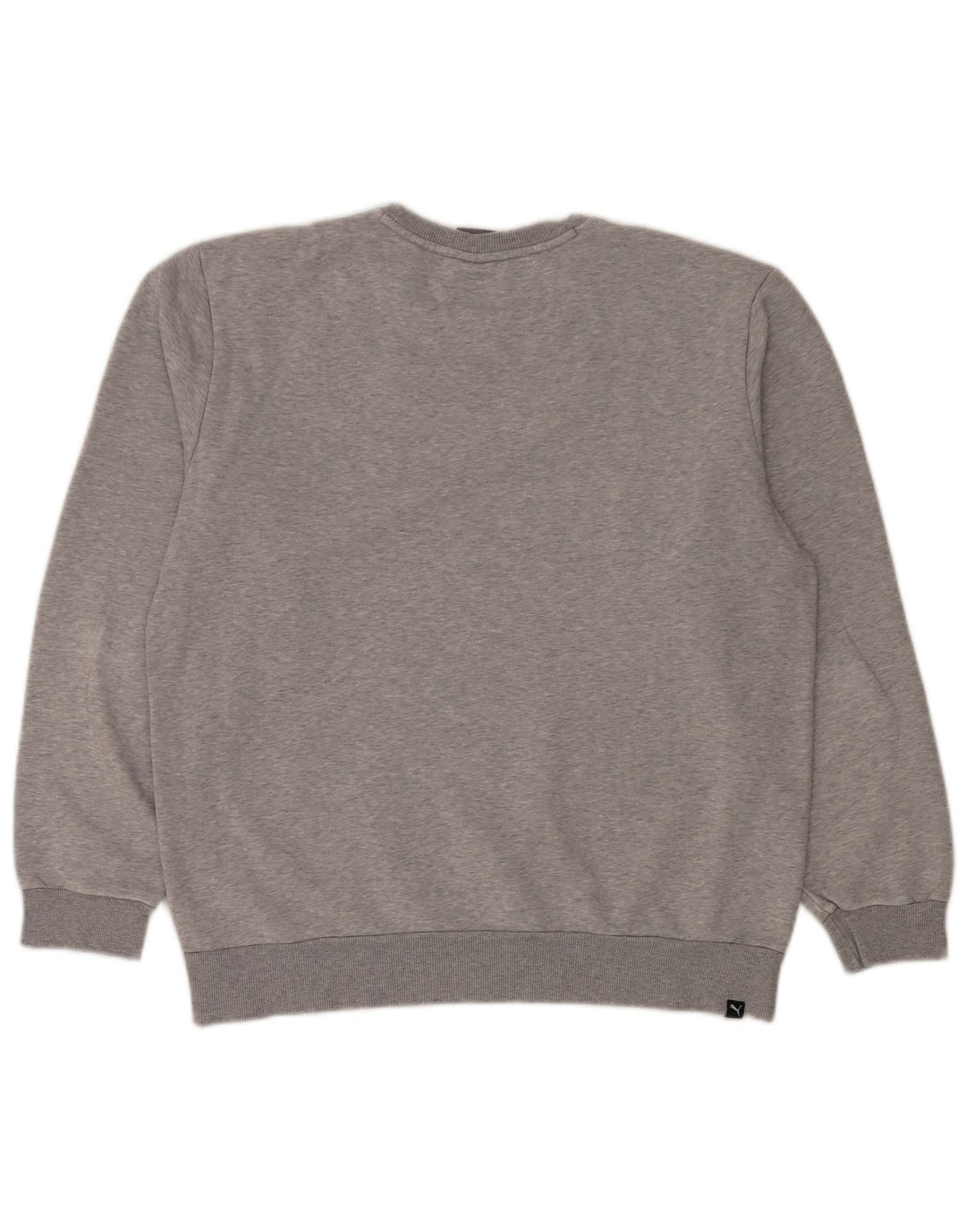 Męska bluza Puma Sweter, duża, szara, nakrapiana bawełna