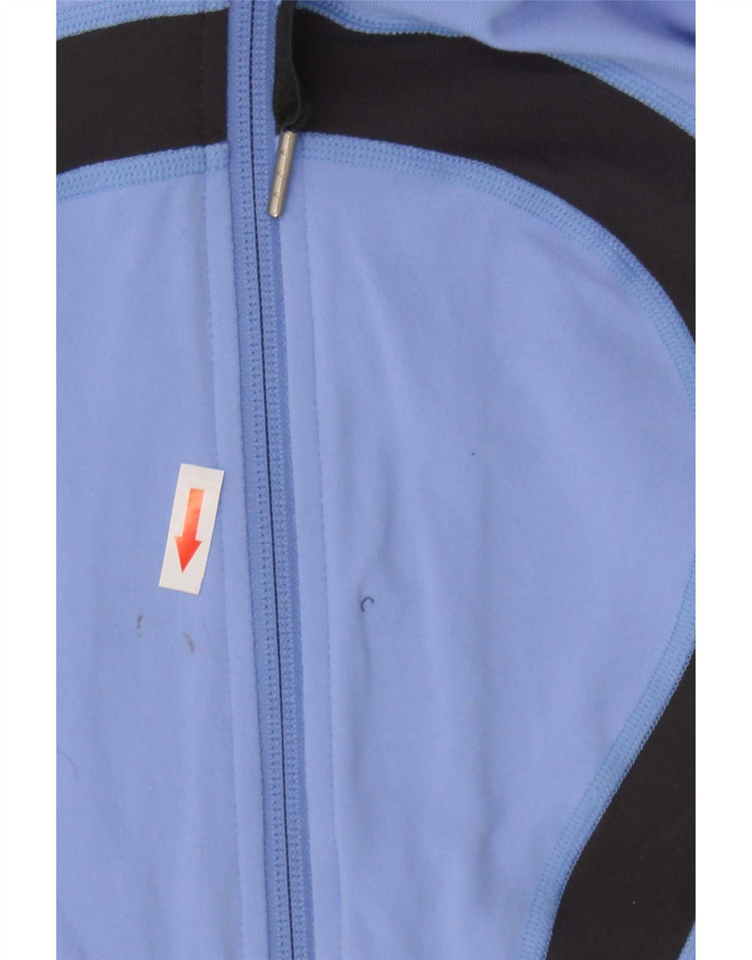 Damski sweter z kapturem i zamkiem błyskawicznym Lululemon US 8 Średni niebieski nylon