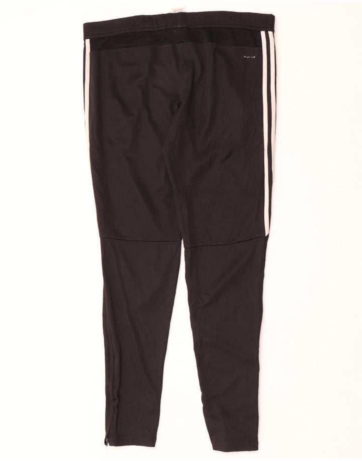Damskie spodnie dresowe Adidas Climacool UK 12/14 Średni czarny poliester