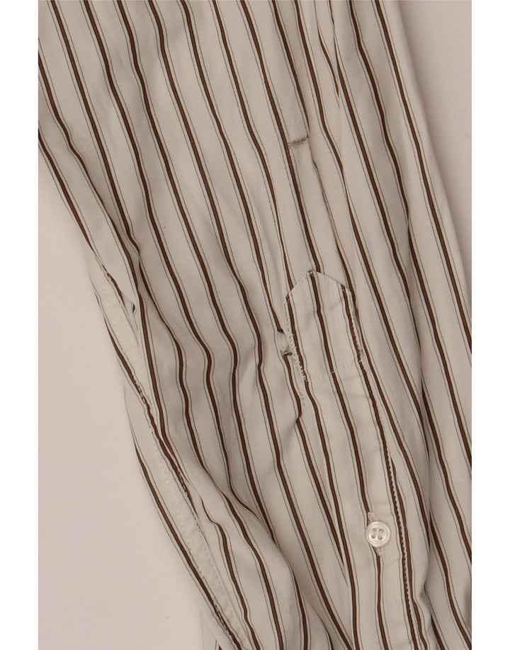 Koszula męska ROSSO MALASPINO Rozmiar 43 17 Duża, bawełniana w białe paski