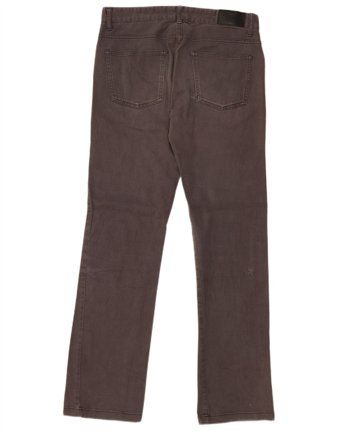 Męskie proste spodnie codzienne ZARA EU 40 Medium W31 L31 Szare