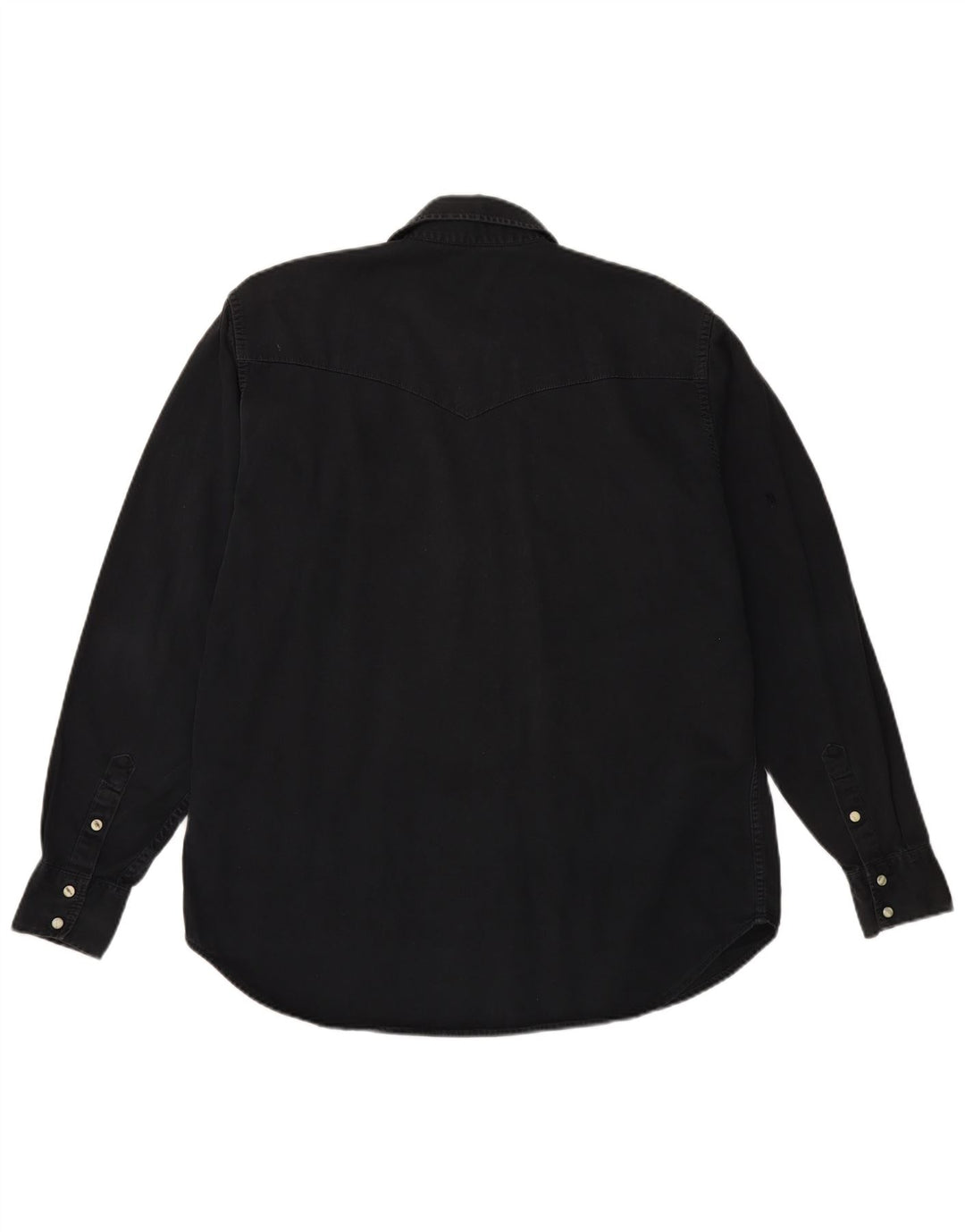 LEE Męska koszula dżinsowa, duża, czarna, bawełniana