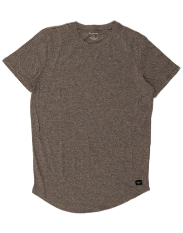 T-shirt męski Jack & Jones, duży, szary, bawełniany