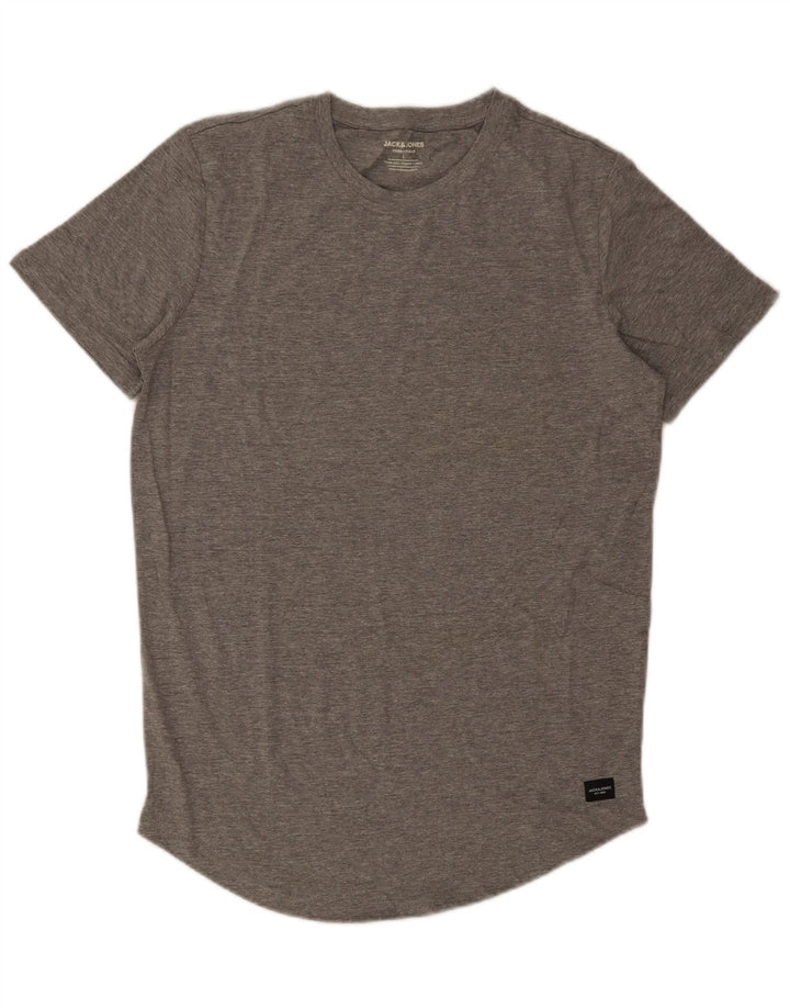T-shirt męski Jack & Jones, duży, szary, bawełniany