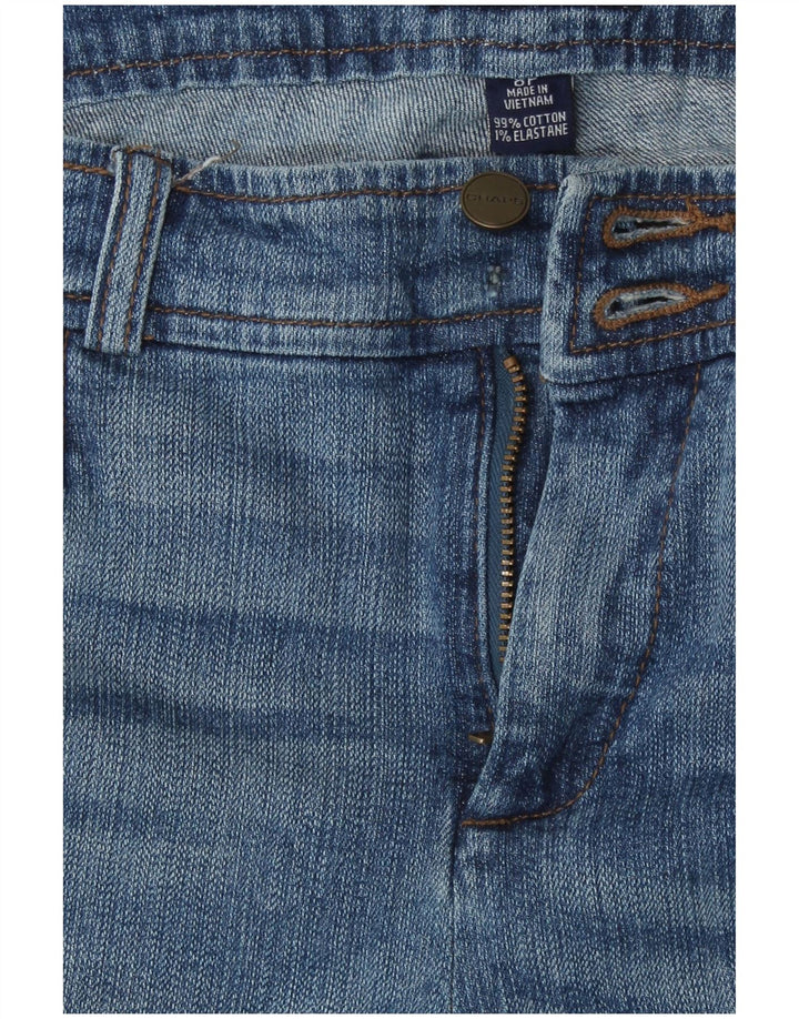 Damskie dżinsy Chaps Petite Capri US 8 Medium W30 L21 Niebieska bawełna
