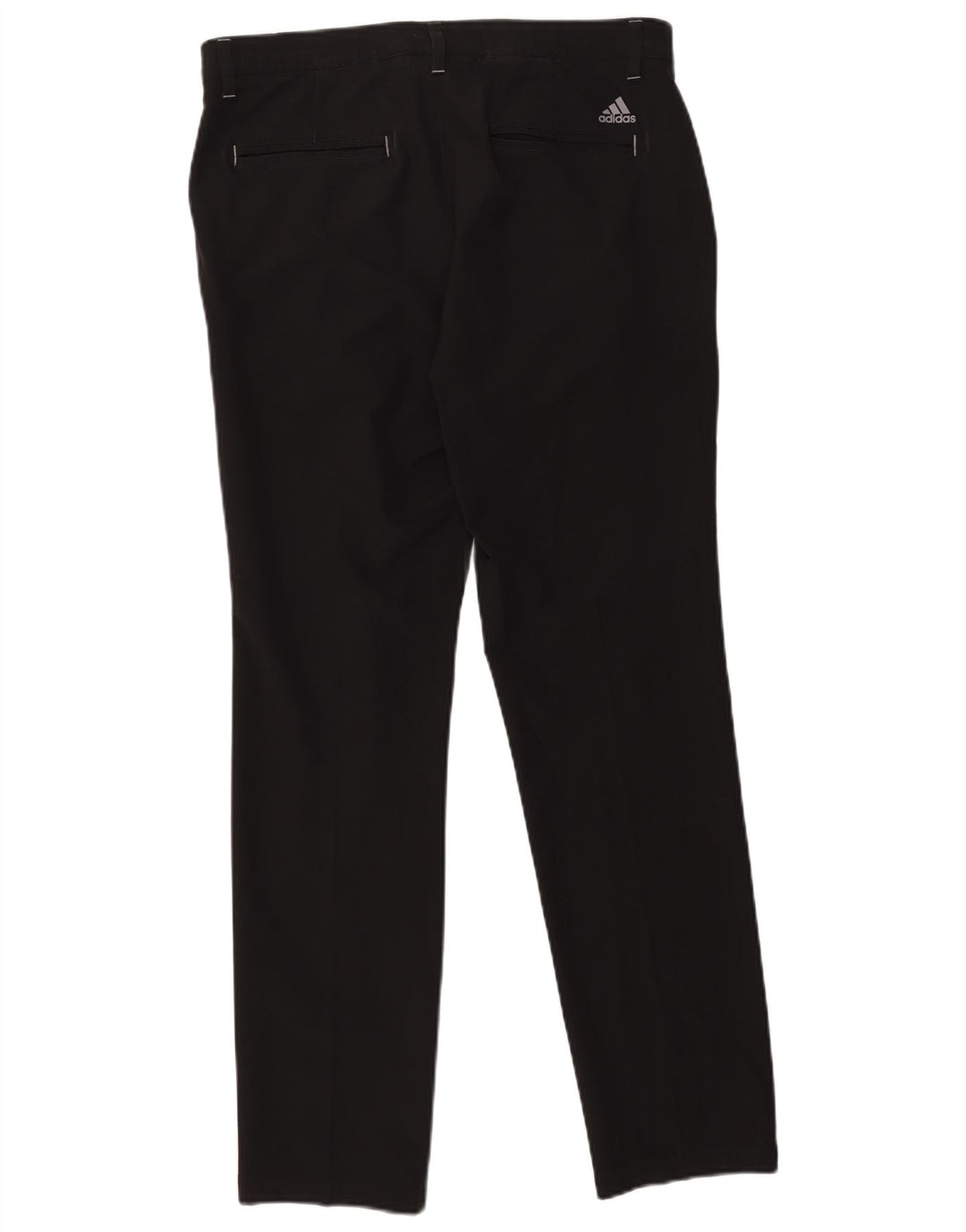 Adidas Męskie Proste Spodnie Chino W32 L32 Czarny Poliester