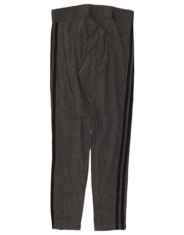 Legginsy damskie ADIDAS UK 8 małe, szare, bawełniane