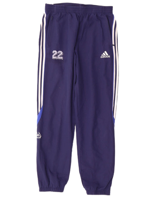 Męskie spodnie dresowe ADIDAS Graphic Joggers UK 42/44, duże, granatowe