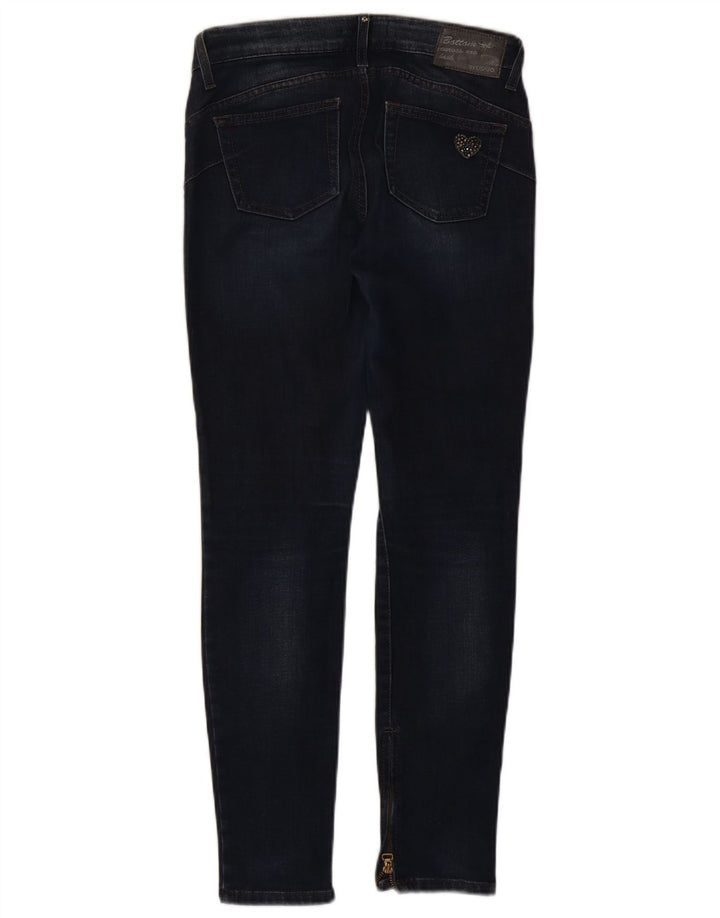 LIU JO Womens Skinny Jeans W30 L30 Navy Blue