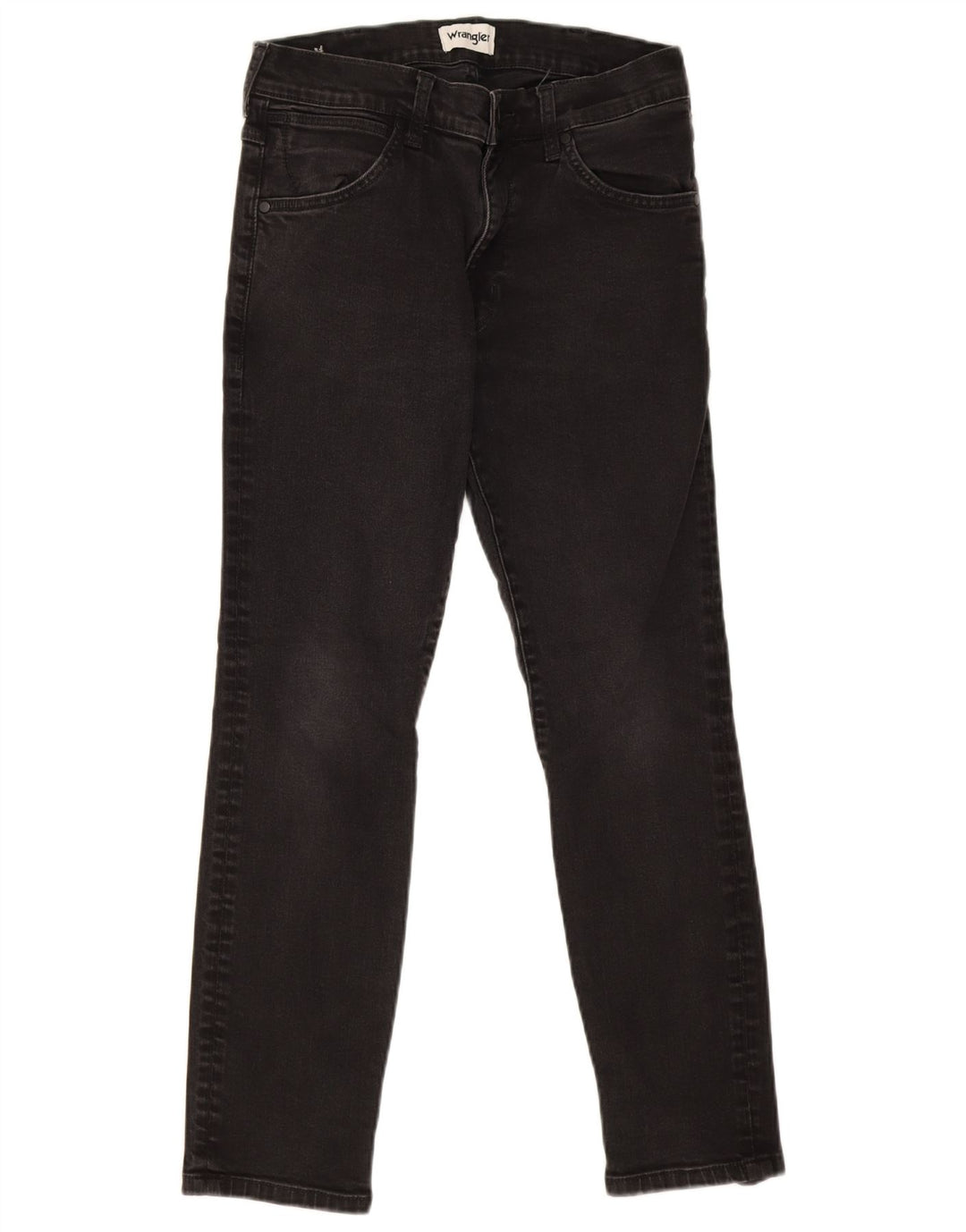 Wrangler Męskie Larston Zwężane Dżinsy W32 L30 Szare Bawełniane