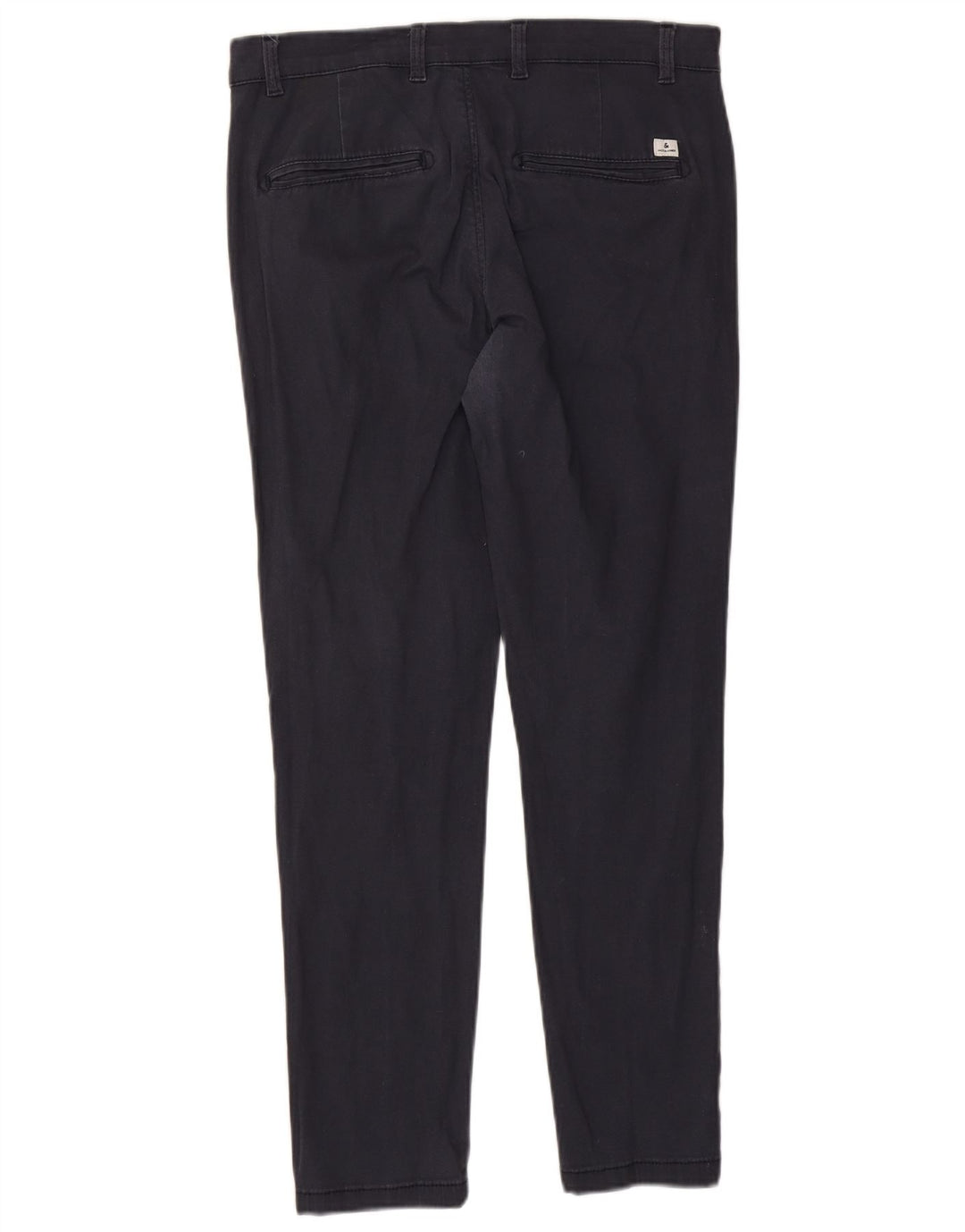 Męskie spodnie chino JACK & JONES W32 L28 Granatowa bawełna