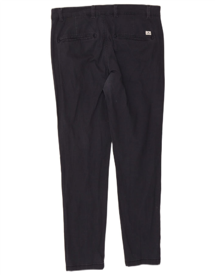 Męskie spodnie chino JACK & JONES W32 L28 Granatowa bawełna