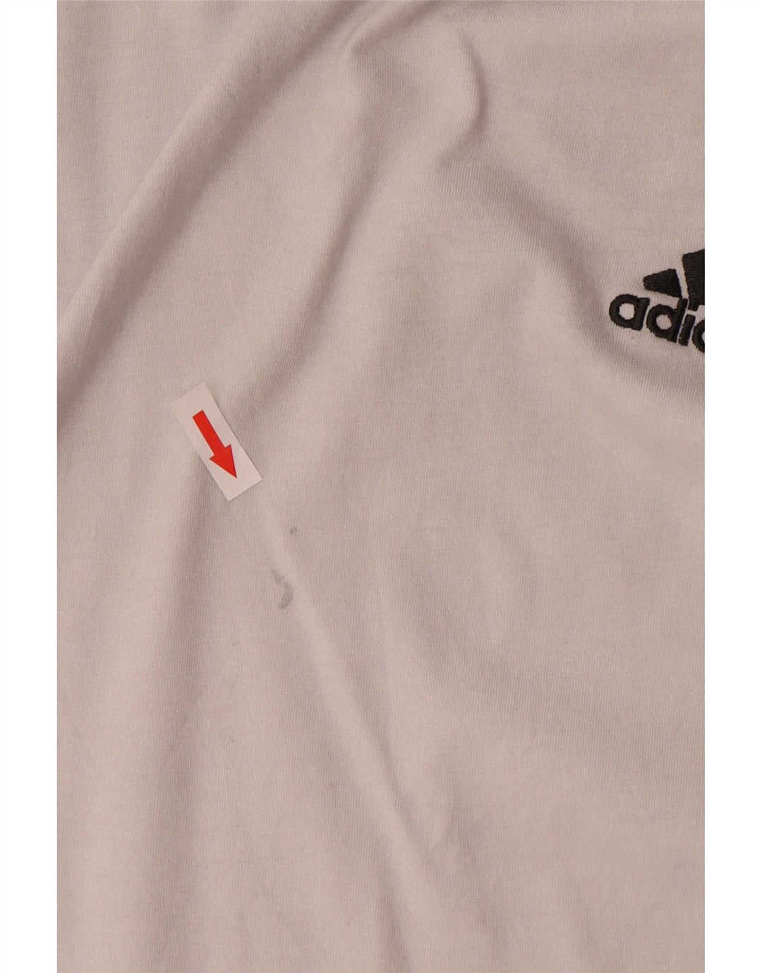 Adidas Męska Koszulka Top Duża Biała Bawełna