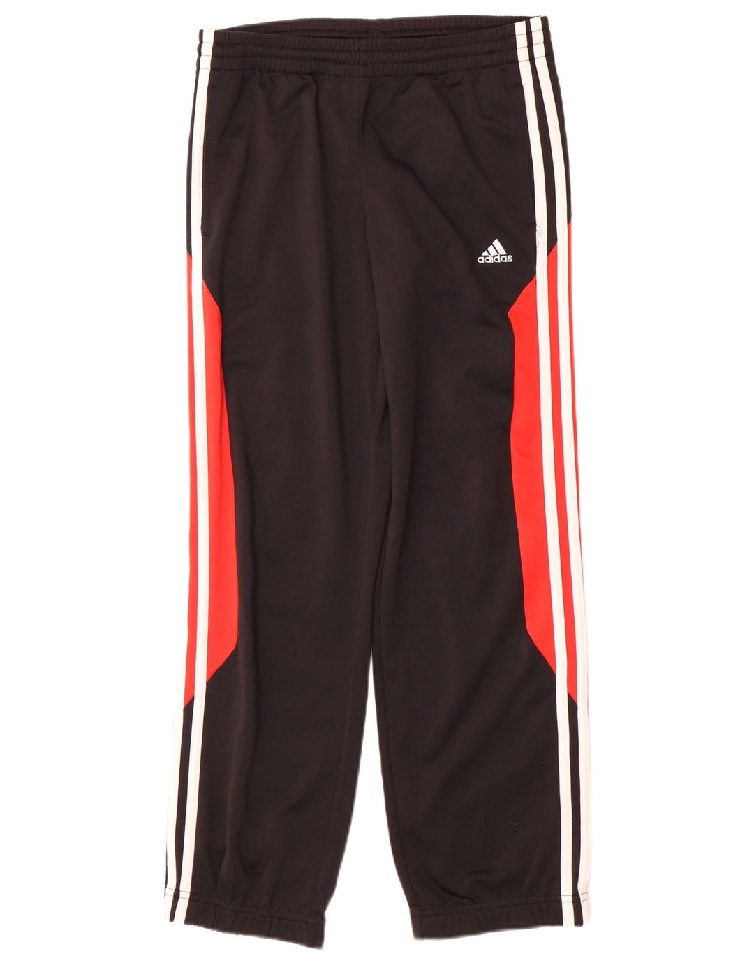 Chłopięce spodnie dresowe ADIDAS Joggers 11-12 lat, czarne, z blokami kolorów