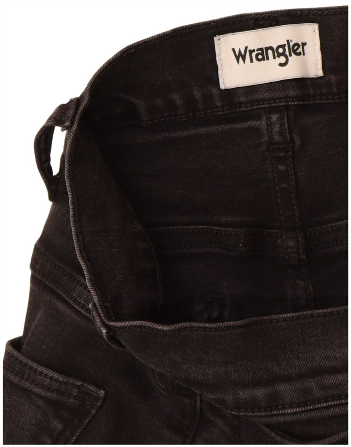 WRANGLER Męskie jeansy Larston Slim W34 L28 Czarne bawełniane