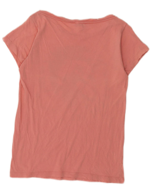 Damska koszulka z grafiką Diesel Top UK 10 Small Pink