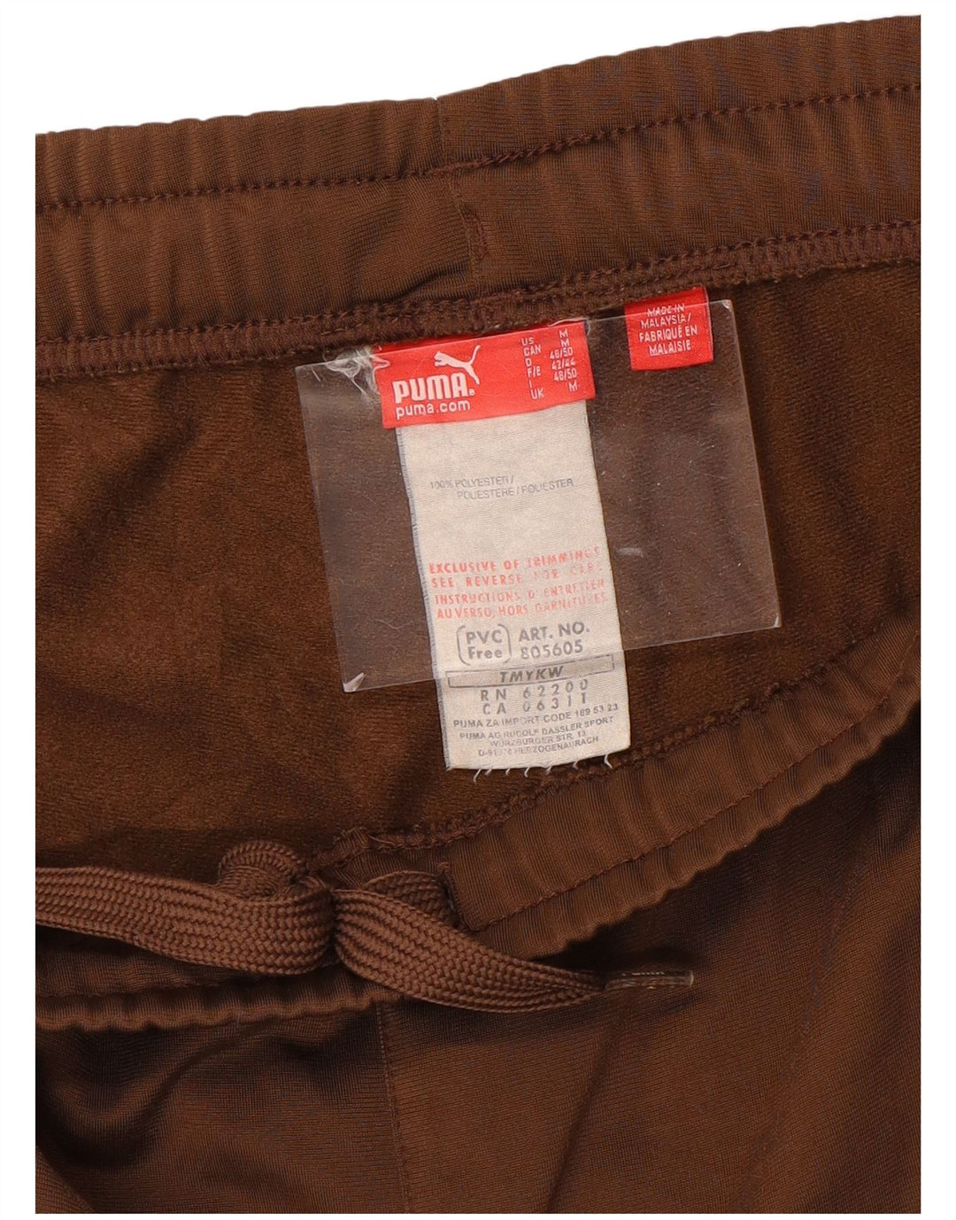 Damskie spodnie dresowe PUMA UK 12, poliester w kolorze średniego brązu