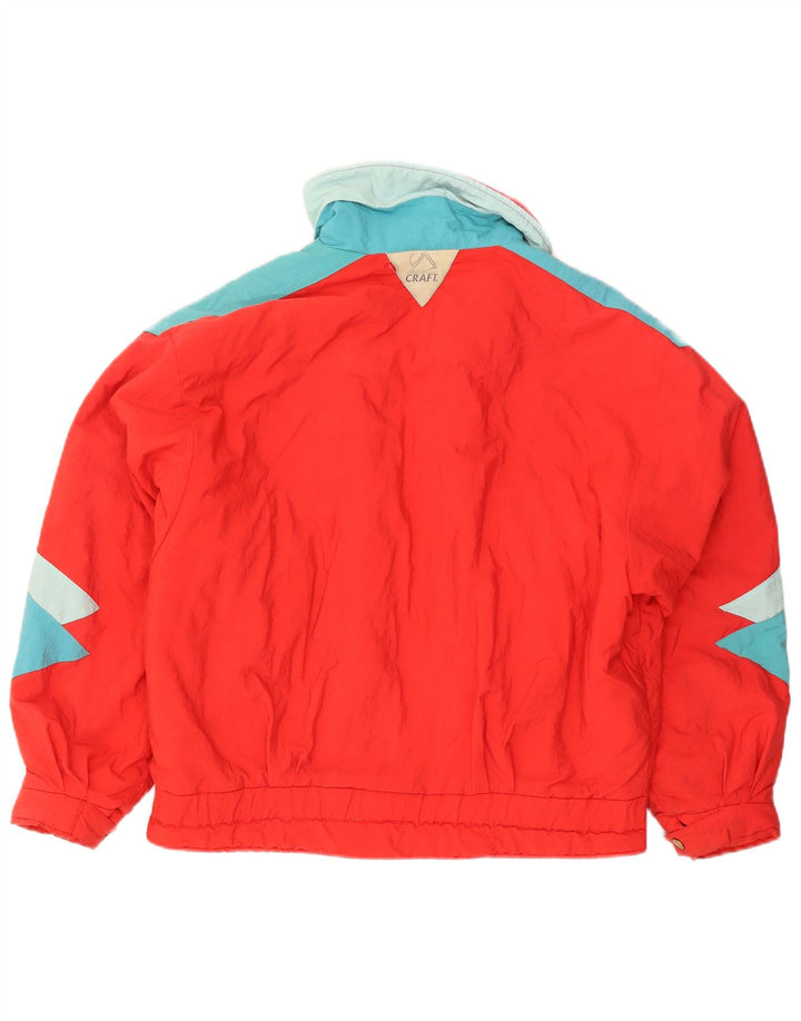 Damska kurtka narciarska Vintage UK 20 2XL w kolorze czerwonym