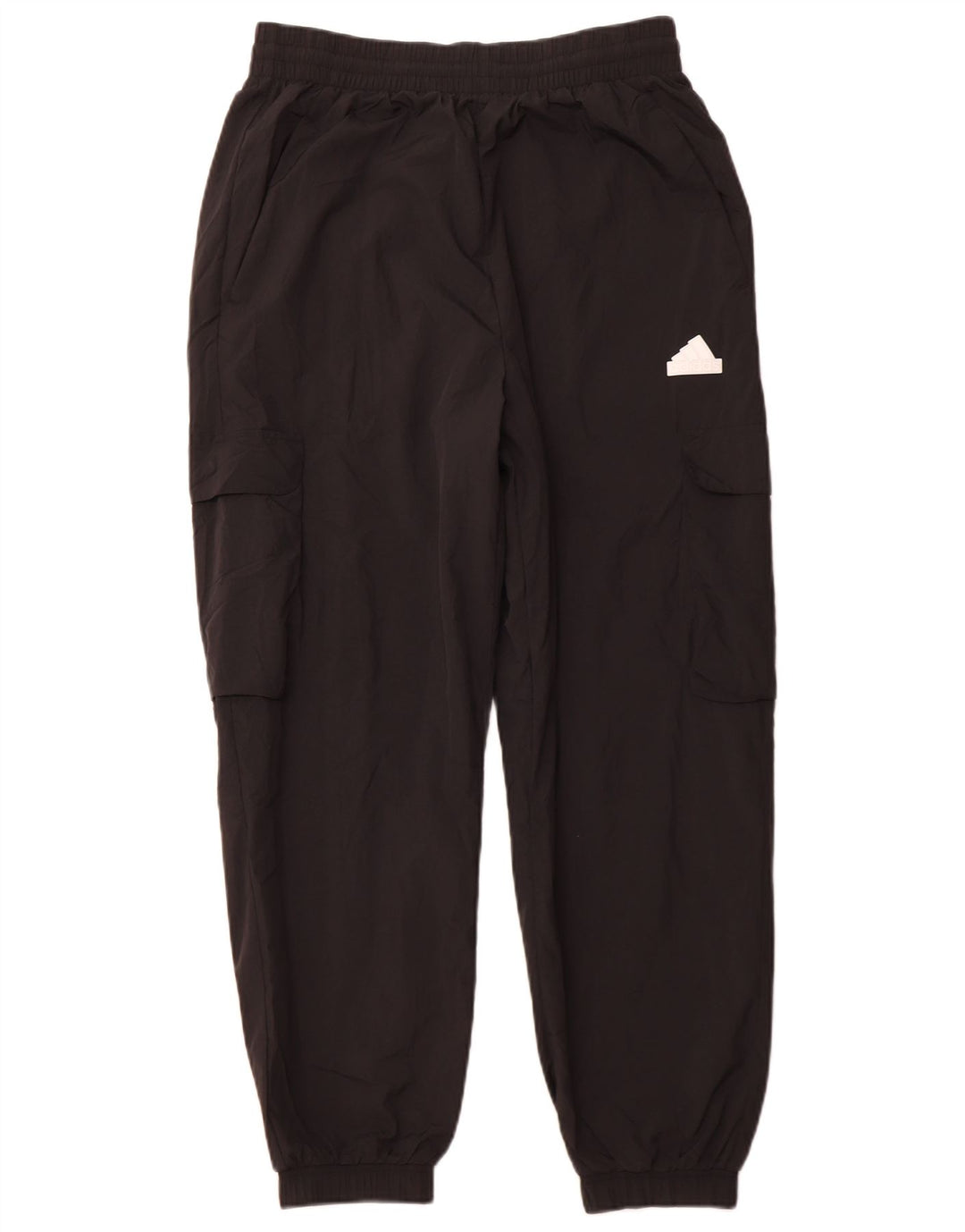 Damskie spodnie dresowe ADIDAS Cargo Joggers UK 14 Medium Black