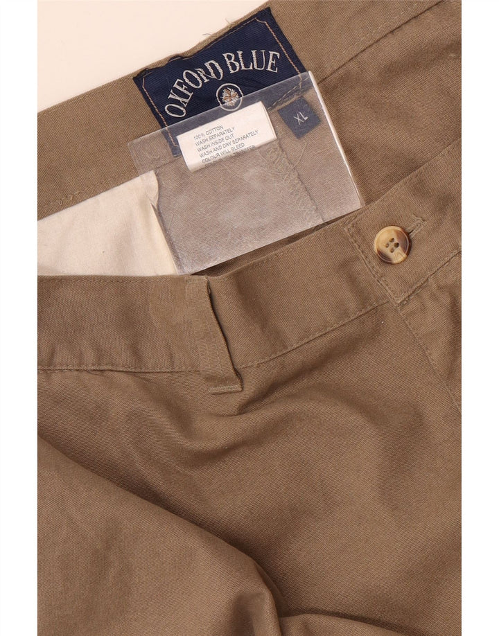 Męskie spodenki cargo OXFORD BLUE XL W38, beżowa bawełna