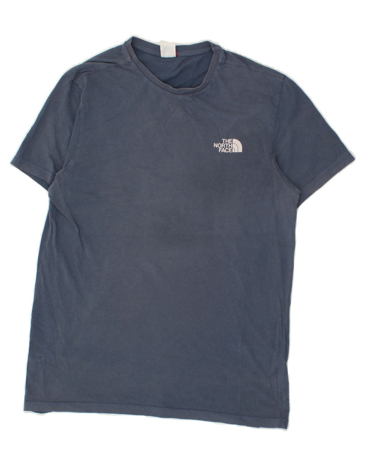 T-shirt męski THE NORTH FACE, bawełniany, średni, granatowy
