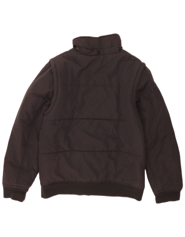 Męska ocieplana kurtka Carhartt UK 38 Średni czarny nylon