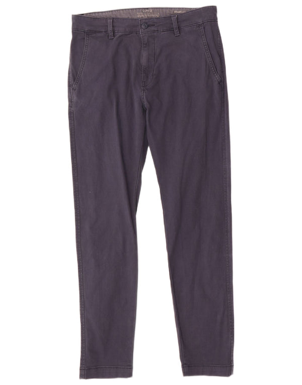Spodnie męskie Levi's Standard Slim Chino W30 L30 Granatowa bawełna