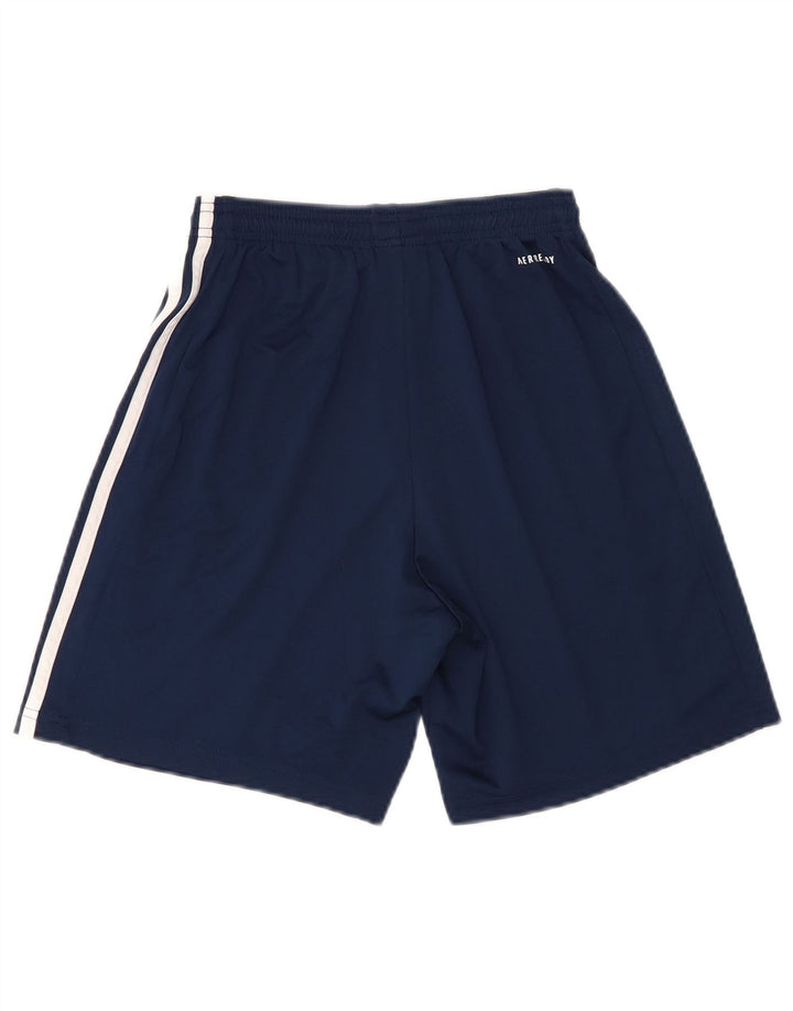 Męskie spodenki sportowe Adidas Aeroready, małe, granatowe, z poliestru