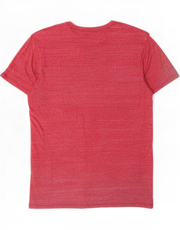 T-shirt męski Levi's, bawełniany, średni, czerwony, w cętki