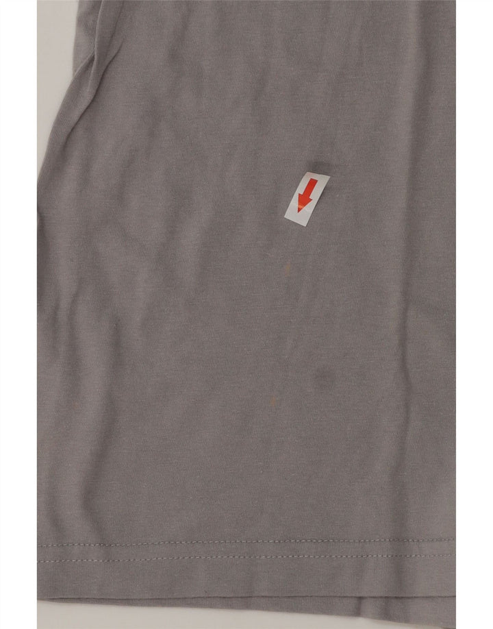 Męska koszulka Kappa Top 2XL Szara bawełna