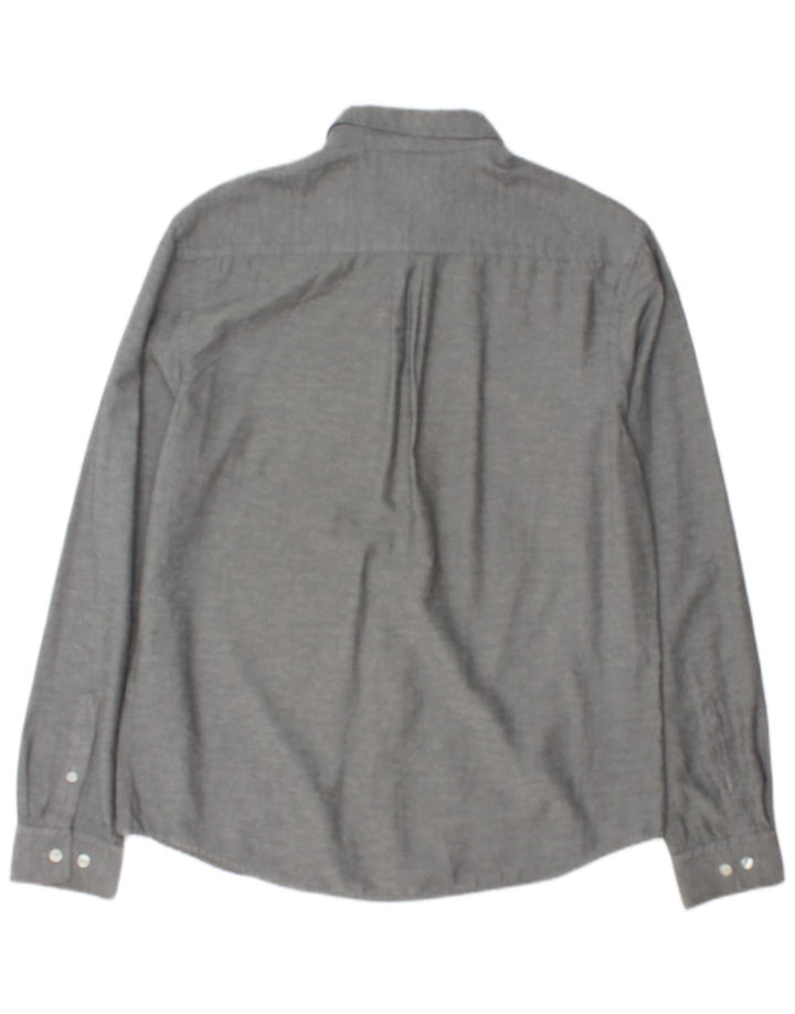 Koszula męska Slim Fit Penguin, duża, szara, bawełniana