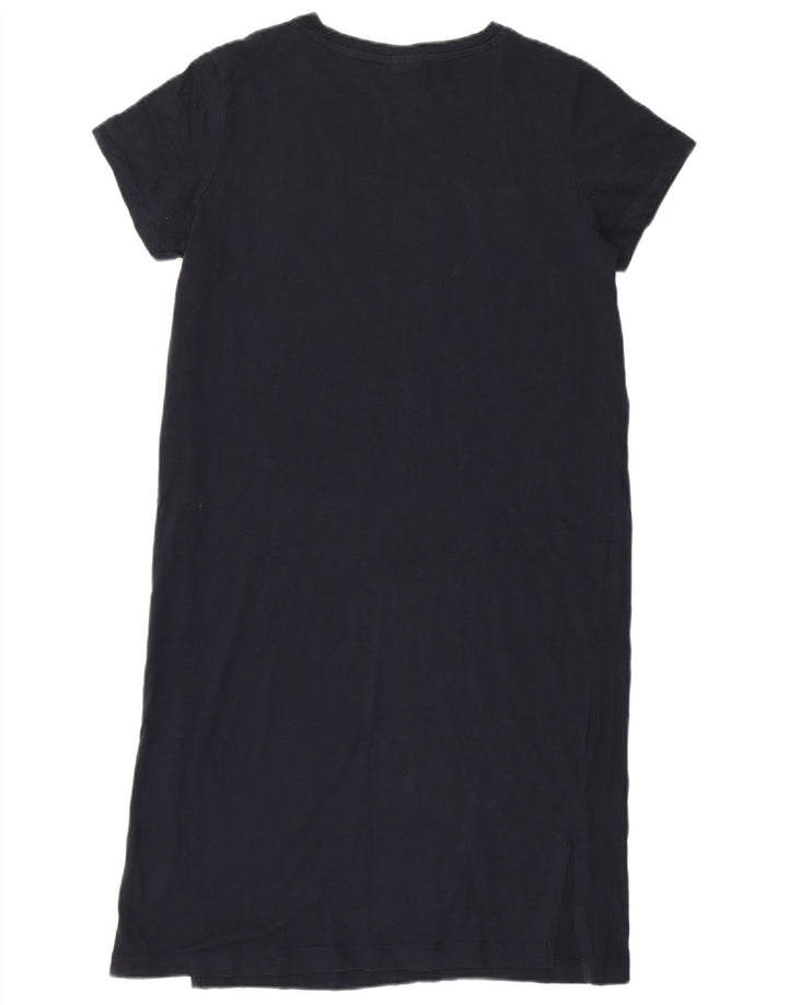 Damska sukienka t-shirtowa Champion z grafiką UK 14, średni granatowy, bawełniany