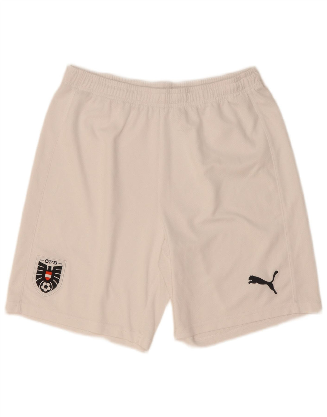 Męskie spodenki sportowe Puma, średnie białe