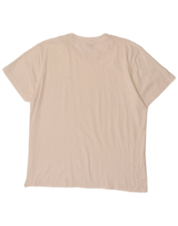 T-shirt męski Fila Top XL w kolorze złamanej bieli