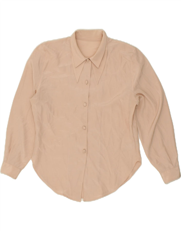 Bluzka damska VINTAGE UK 10 Small Beżowa