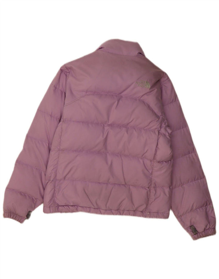 THE NORTH FACE Womens Padded Jacket UK 6 XS Purple Polyester