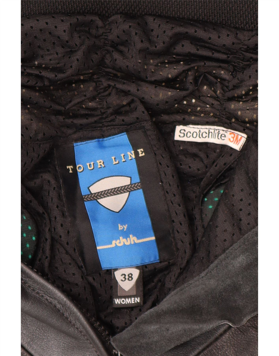 Zestaw 2-częściowy motocykla damskiego SCHUH EU 38 Medium W26 L28 Czarny Biker