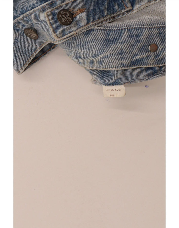 Damska kurtka dżinsowa Ragazza UK 14 XL, niebieska, bawełniana