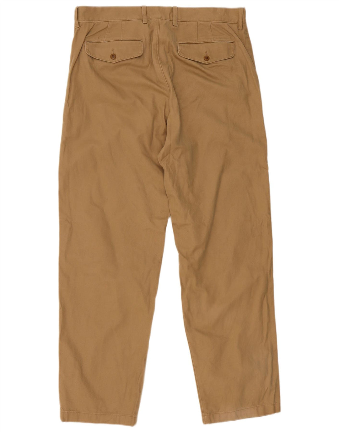 Męskie zwężane spodnie Chino J. CREW W35 L32 Beżowa bawełna