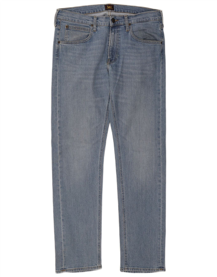 Męskie jeansy Lee Daren Zip Fly W32 L32 Niebieska bawełna